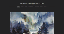 Desktop Screenshot of donandrewsstudio.com