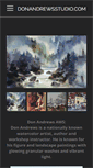 Mobile Screenshot of donandrewsstudio.com