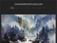 Tablet Screenshot of donandrewsstudio.com